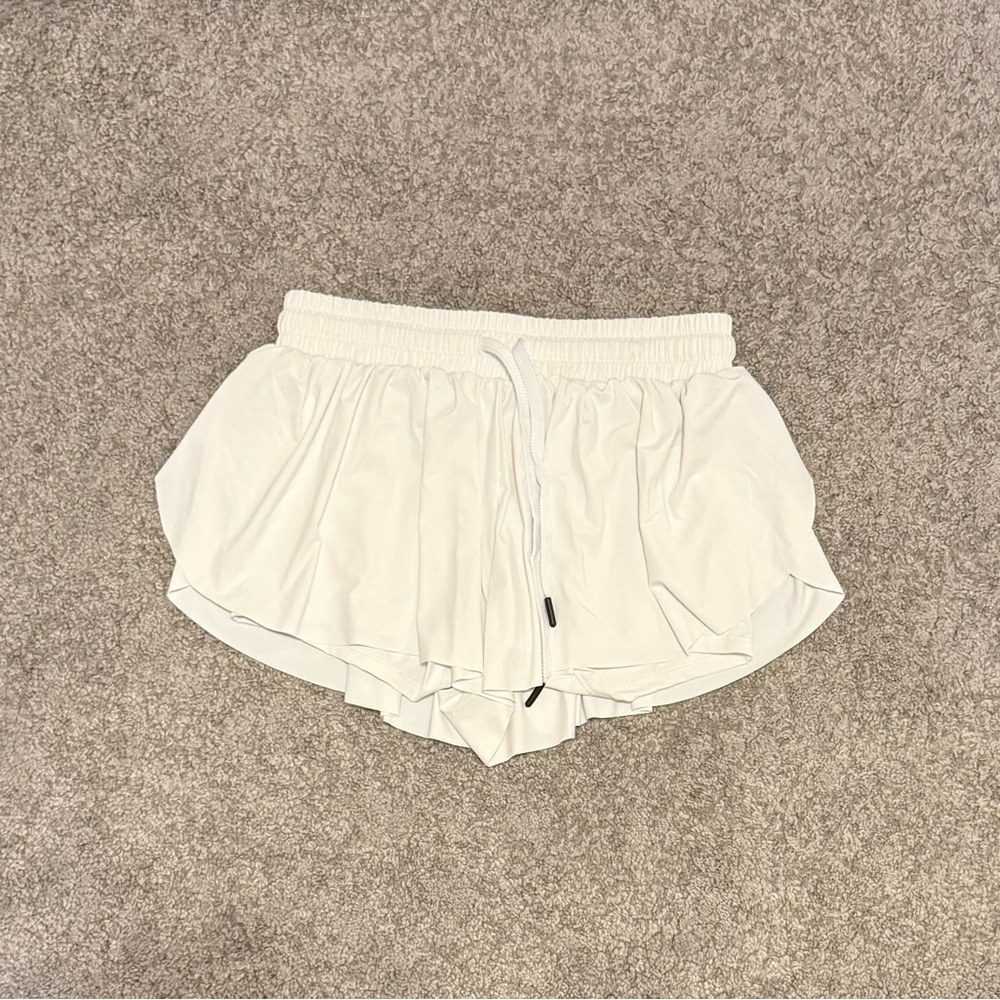 Women's White Flowy Skirt